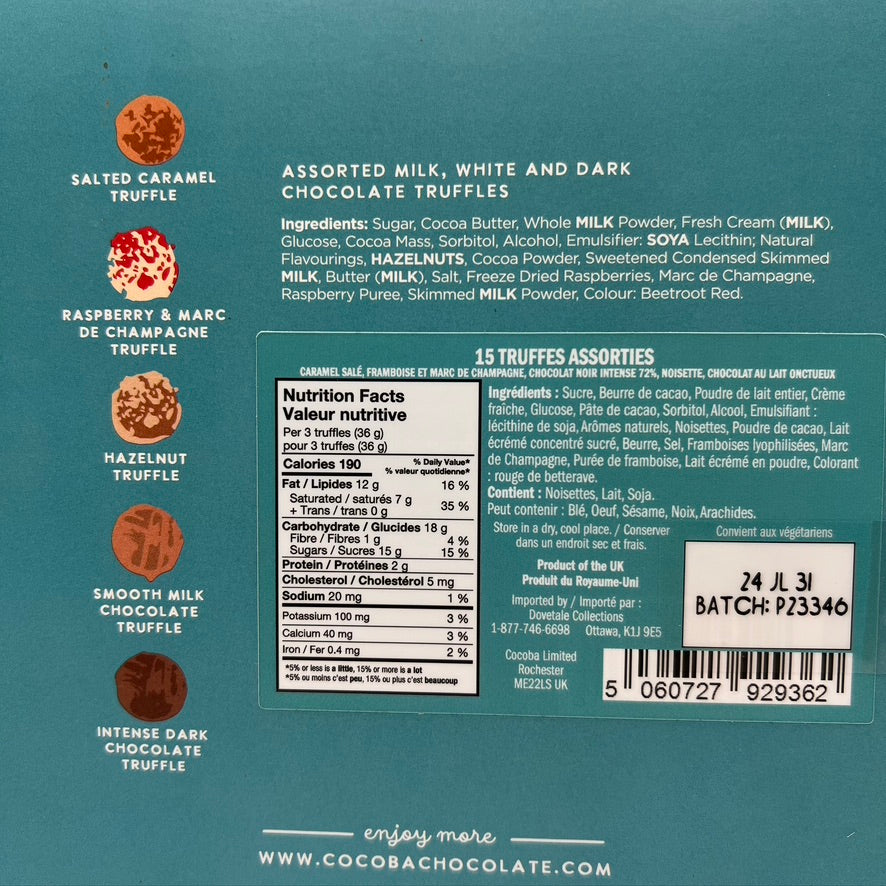 COCOBA Assorted Truffles