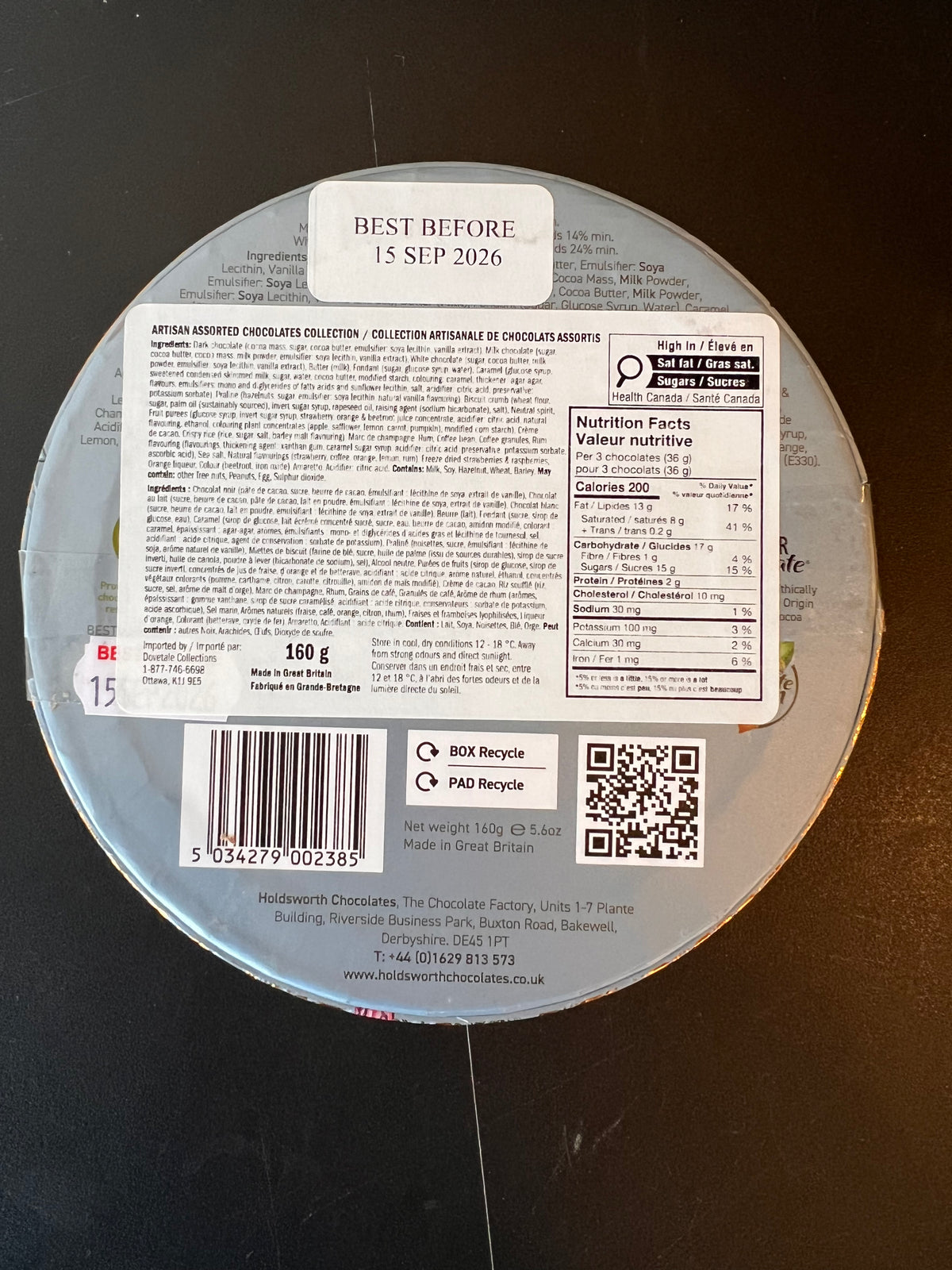 Holdsworth - The Artisan Assortment