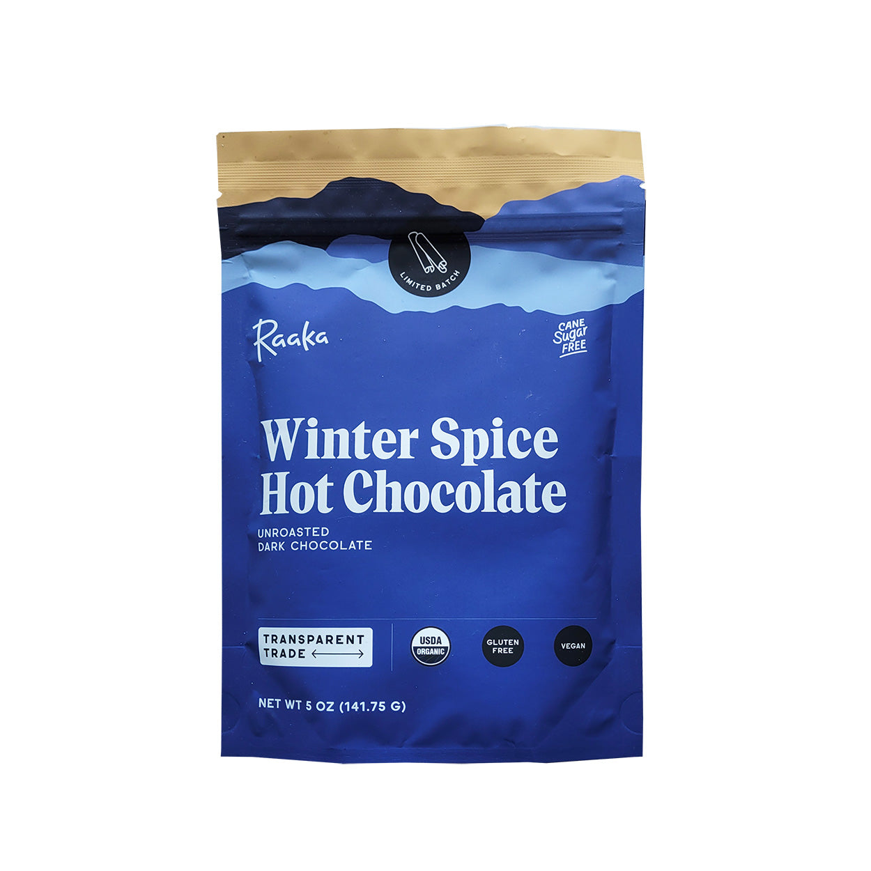 Raaka hot chocolate - spice