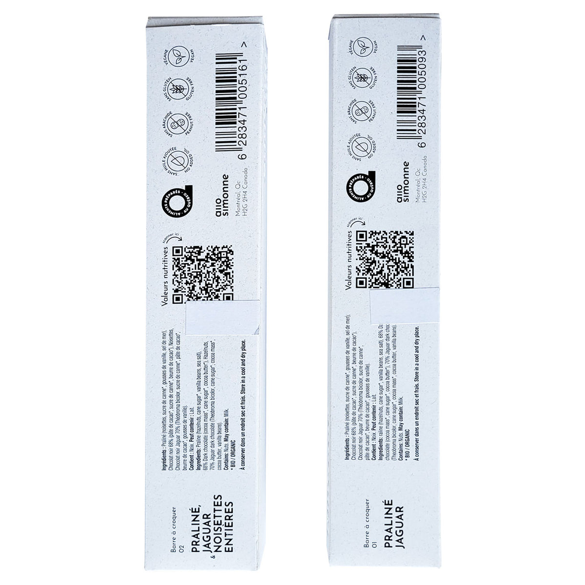 Allo Simonne Praline Bars