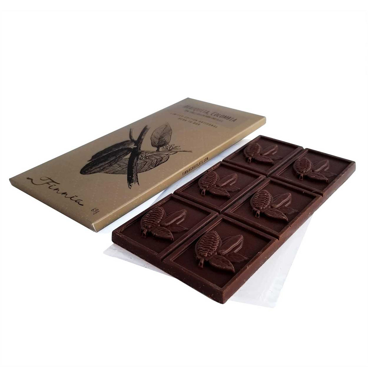 finnia canadian chocolate detail