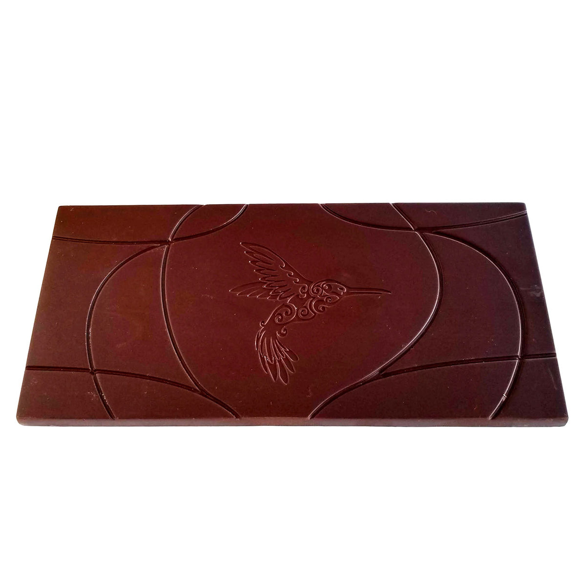 close up hummingbird dark chocolate