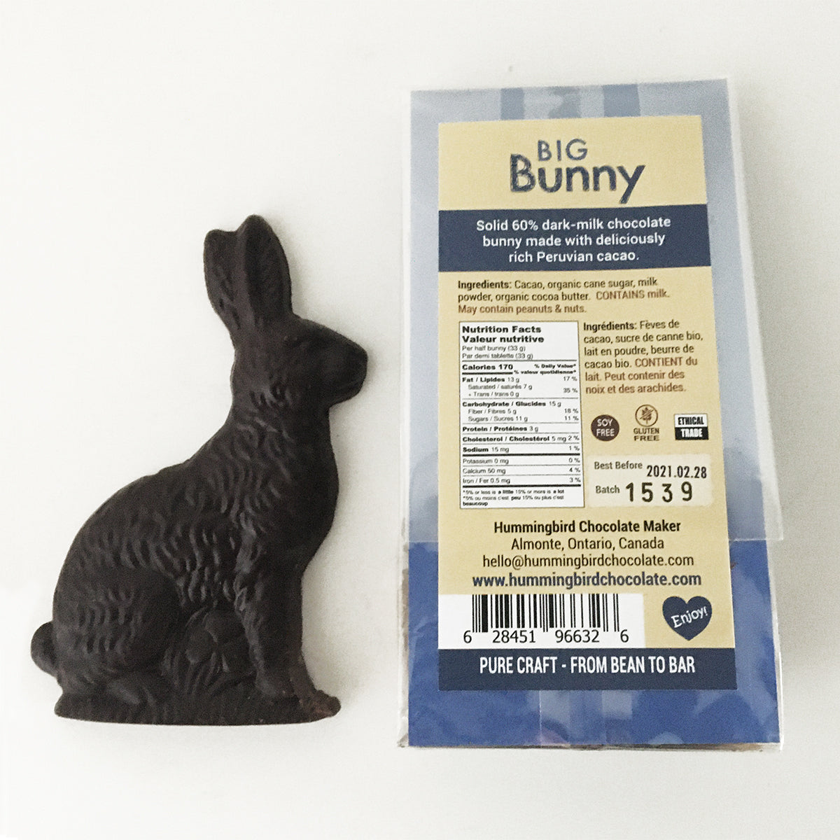 Hummingbird, 60% Easter Bunny