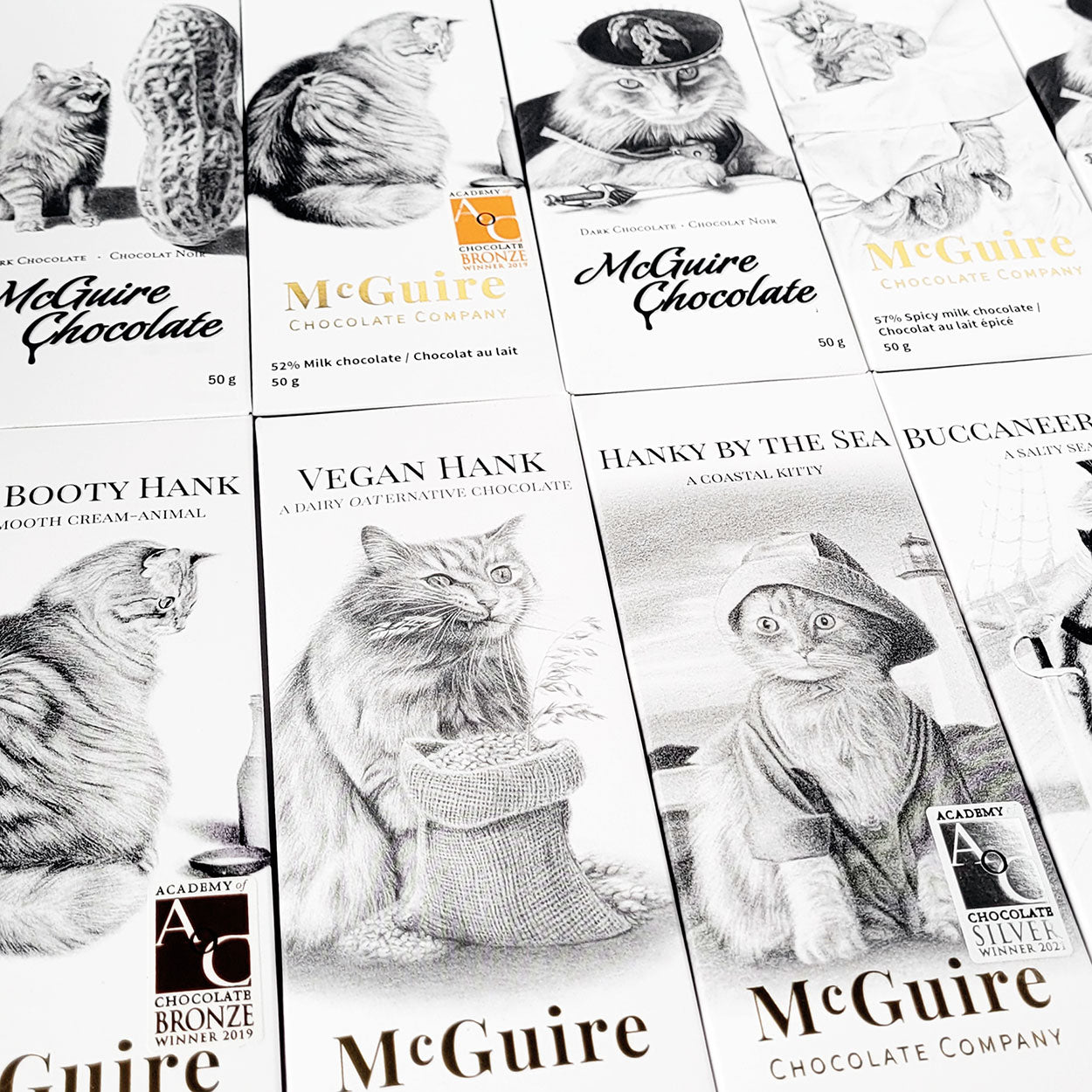 Hank  McGuire Chocolate Company Cat