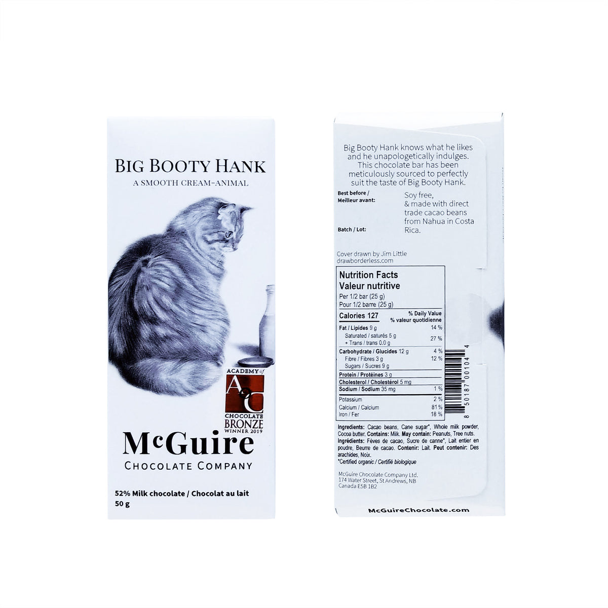 McGuire 52 % milk chocolate