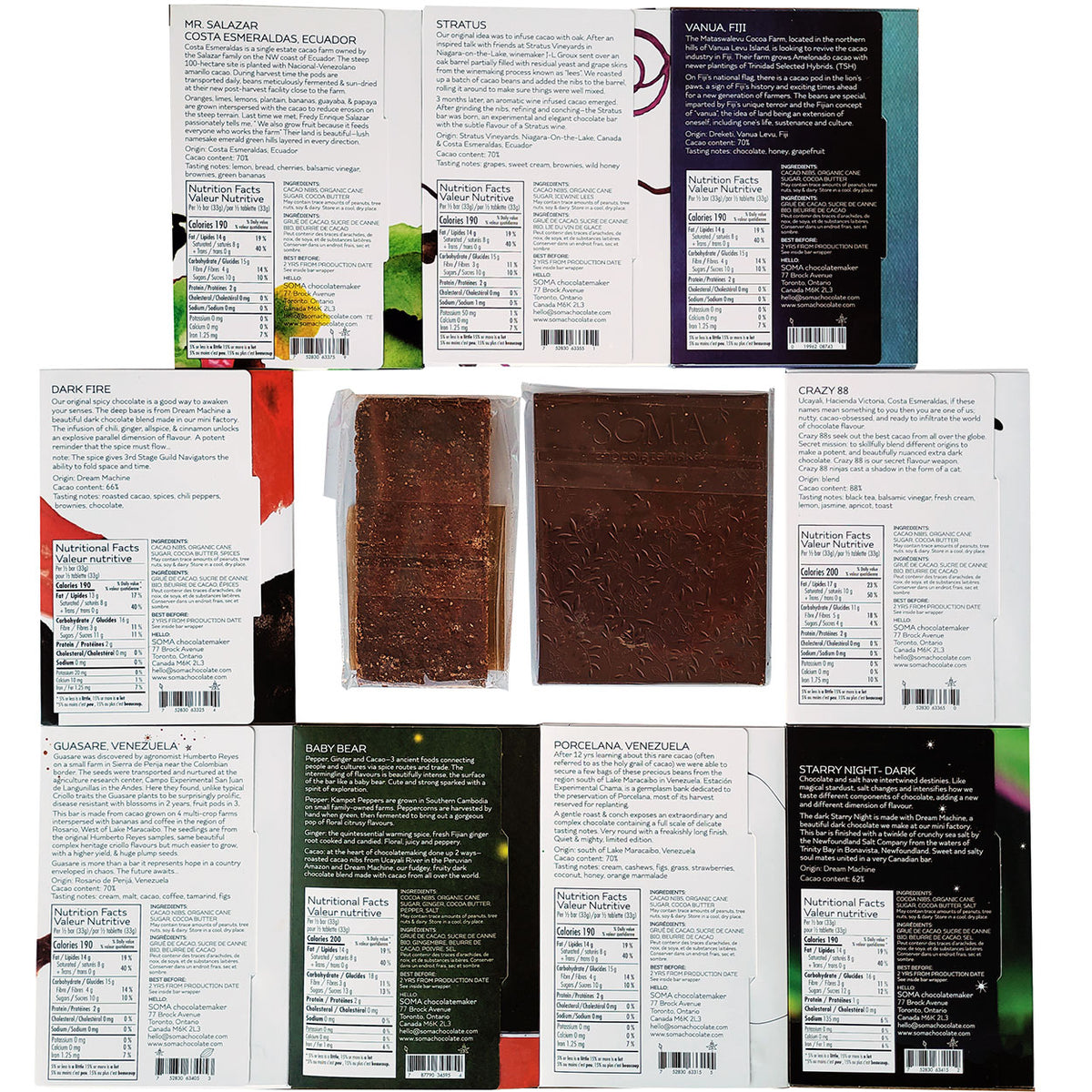 SOMA chocolatemaker DARK - ingredients