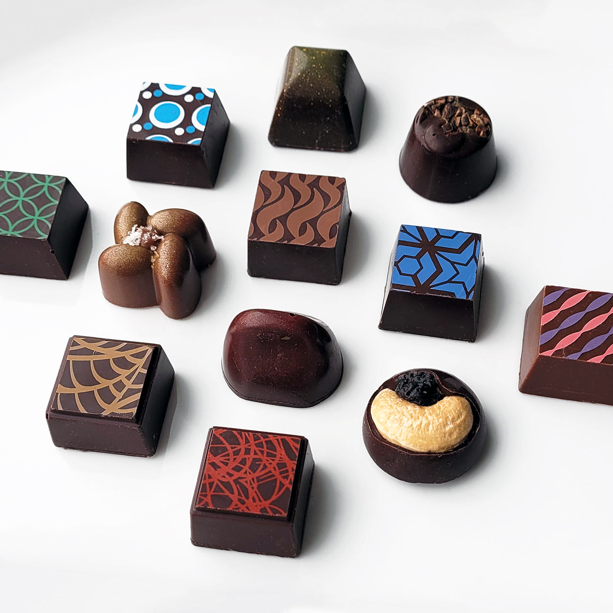 Hand made GEM Chocolates JoJo CoCo Chocolate